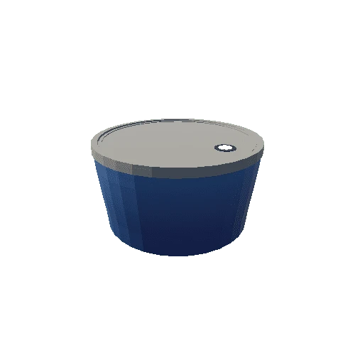 Small Industrial Bucket Blue